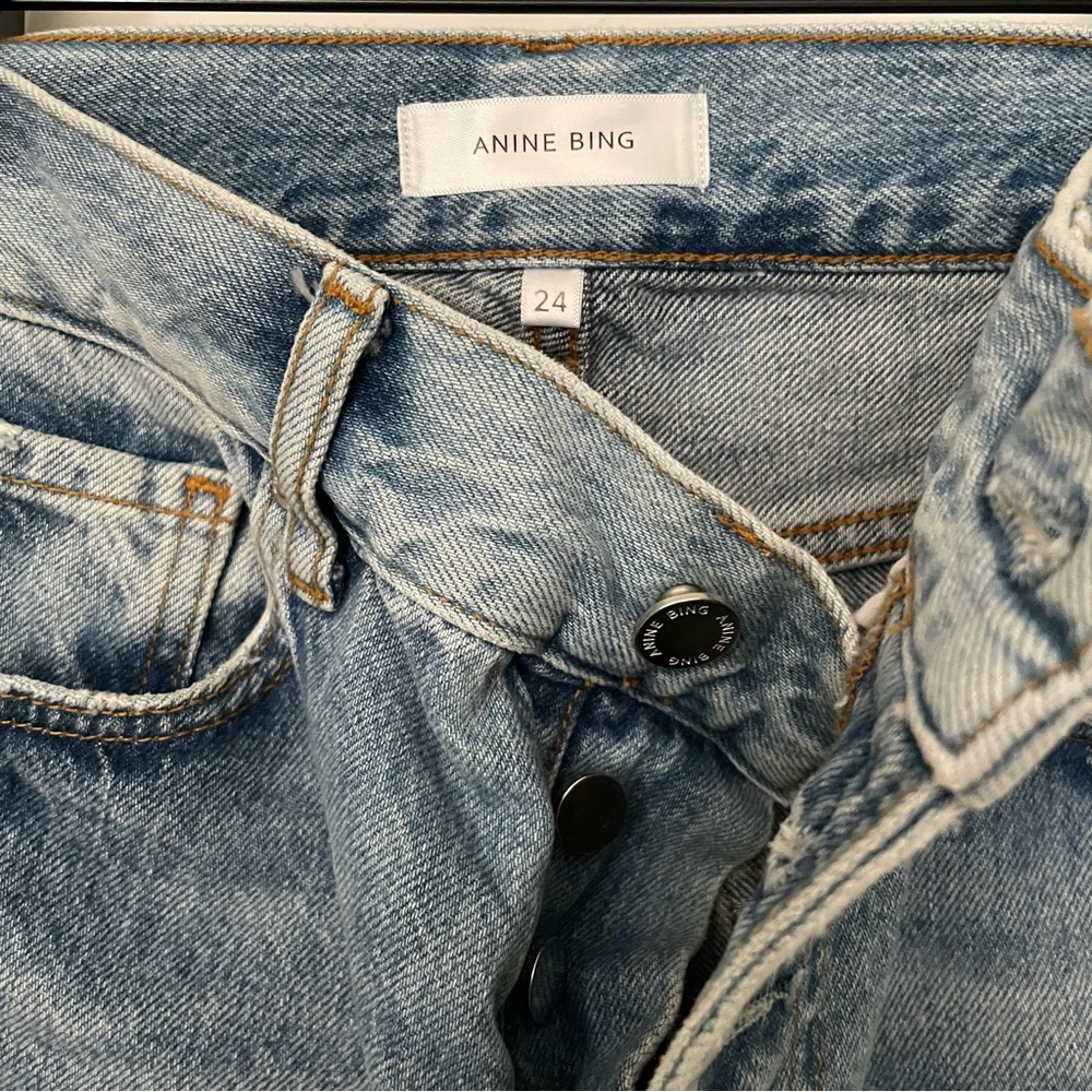 Anine Bing straight leg jeans - Picture 3 of 4